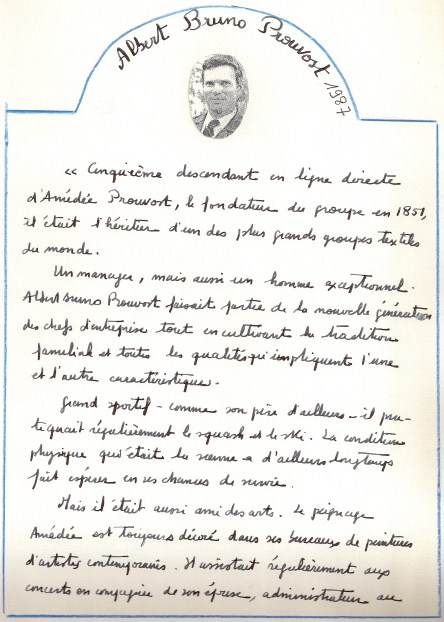Albert-Bruno Prouvost (1942-1987)1