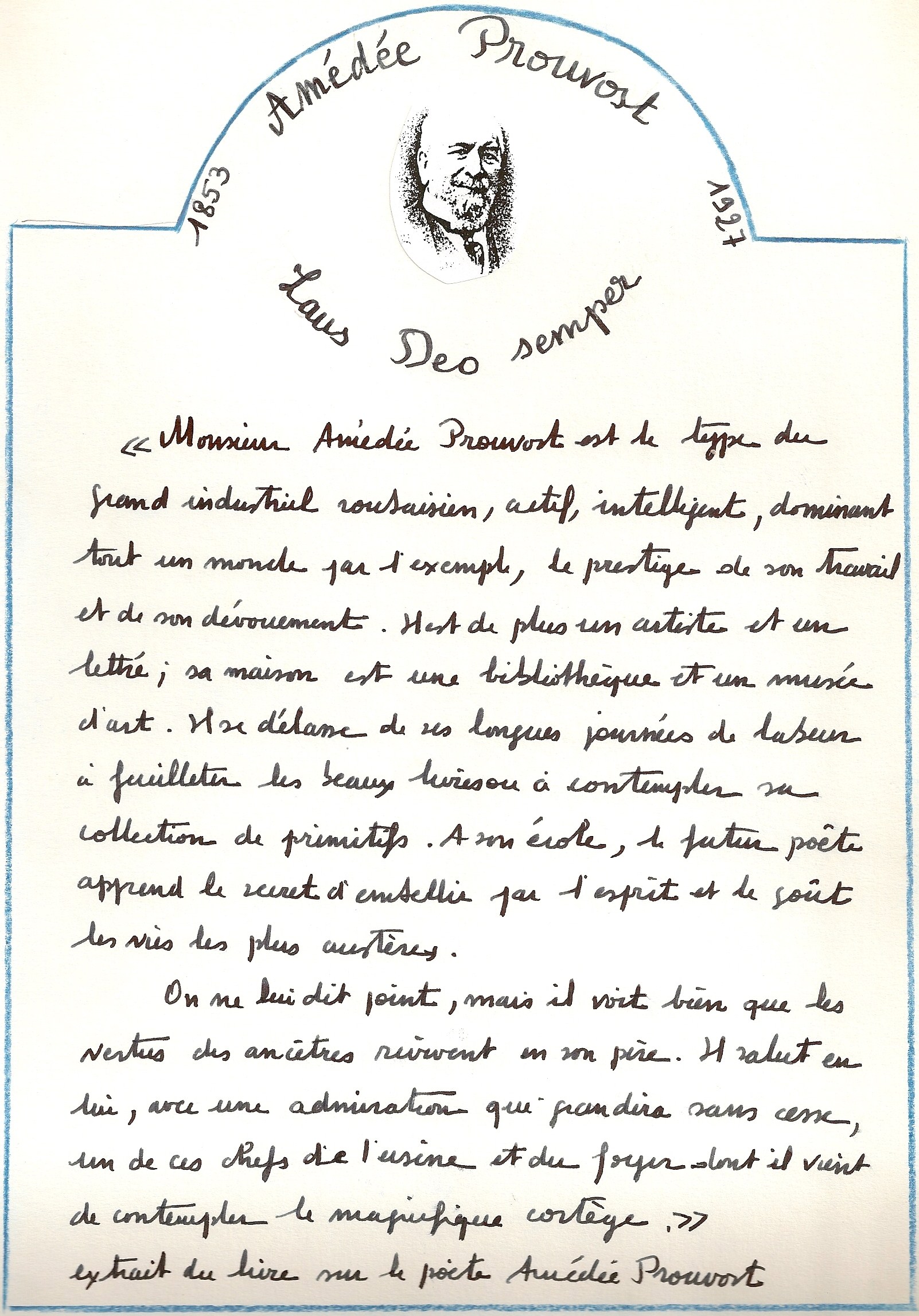 Am&eacute;d&eacute;e II Prouvost 1853-1927