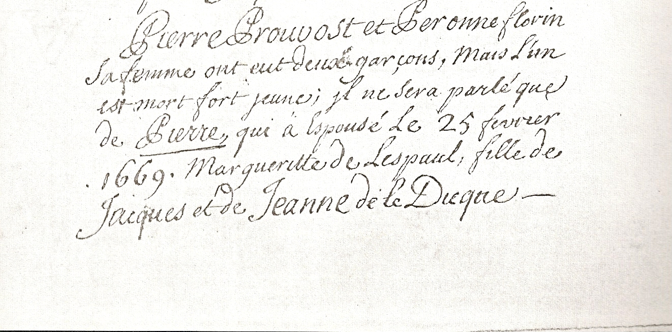 Pierre Prouvost Florin 1606 1681